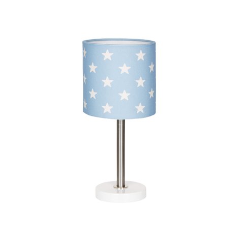 Lámpara de Mesa Estrellas Azul/Blanco