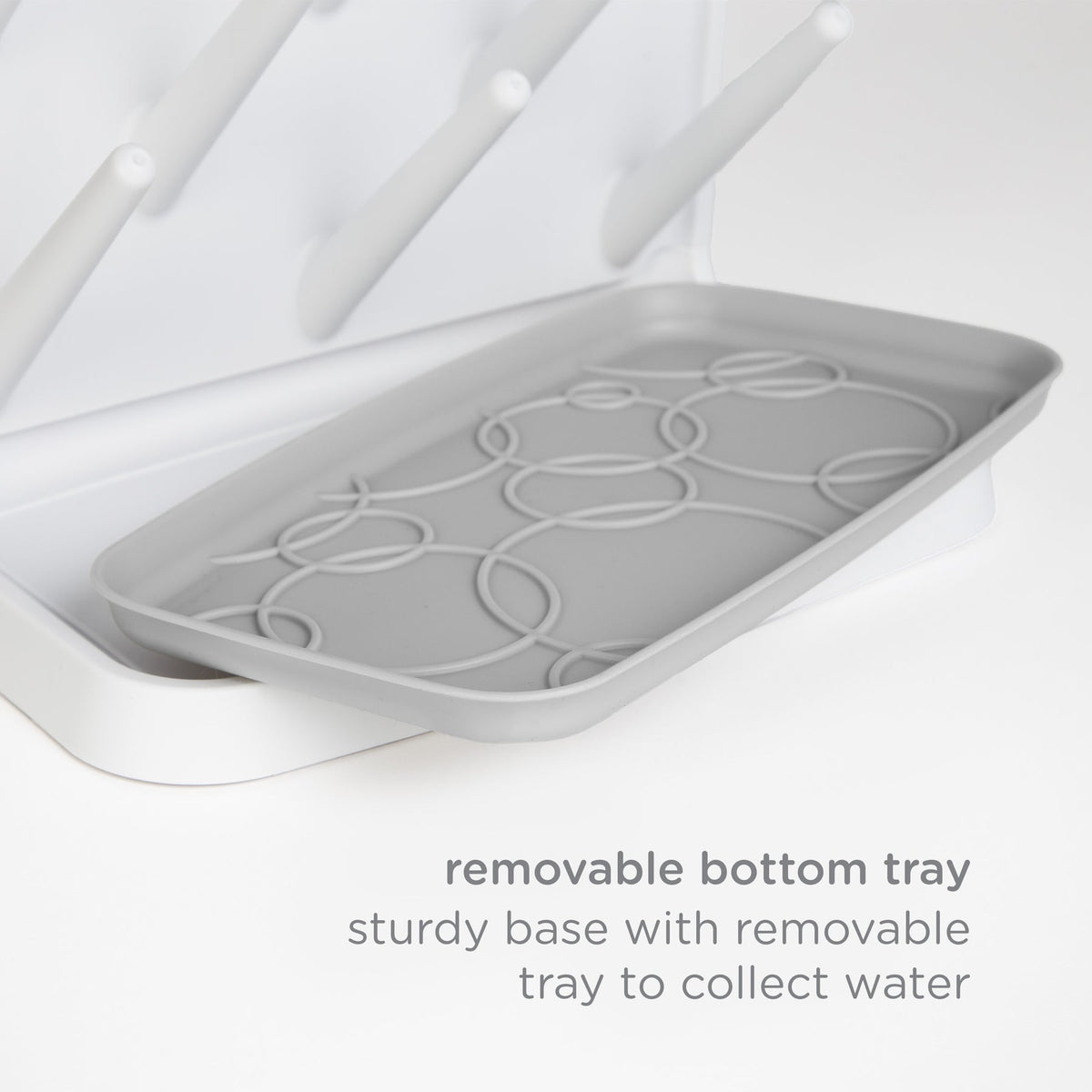 Estante vertical p/secar biberón