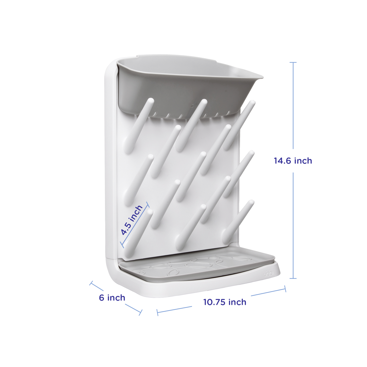Estante vertical p/secar biberón