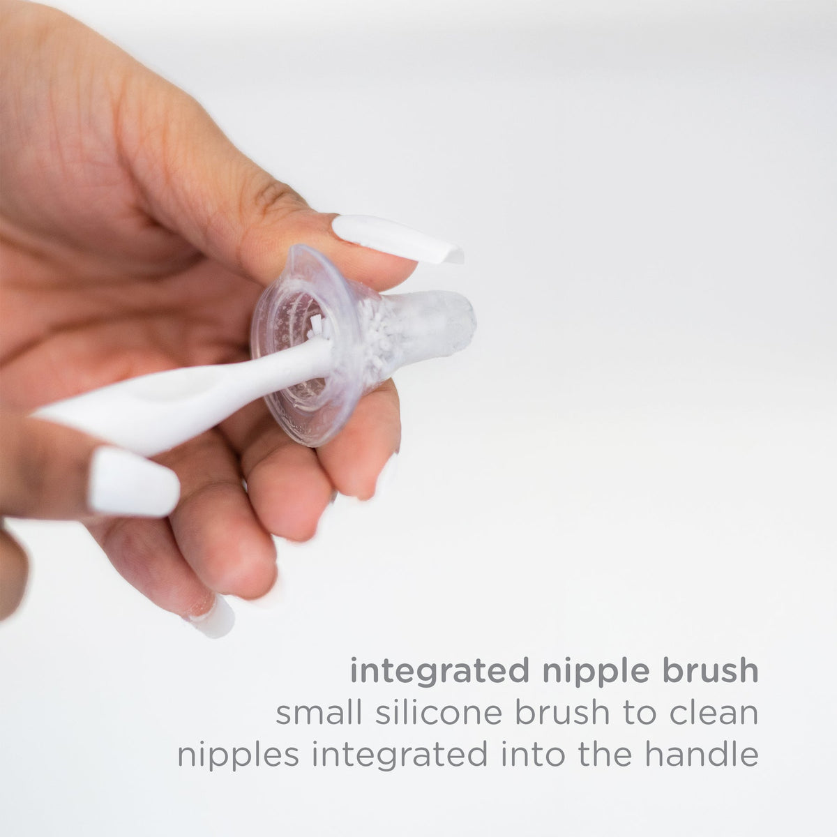 Cepillo para limpiar biberón