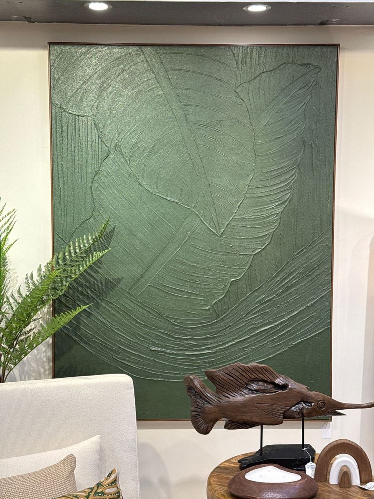 Cuadro decorativo Hoja