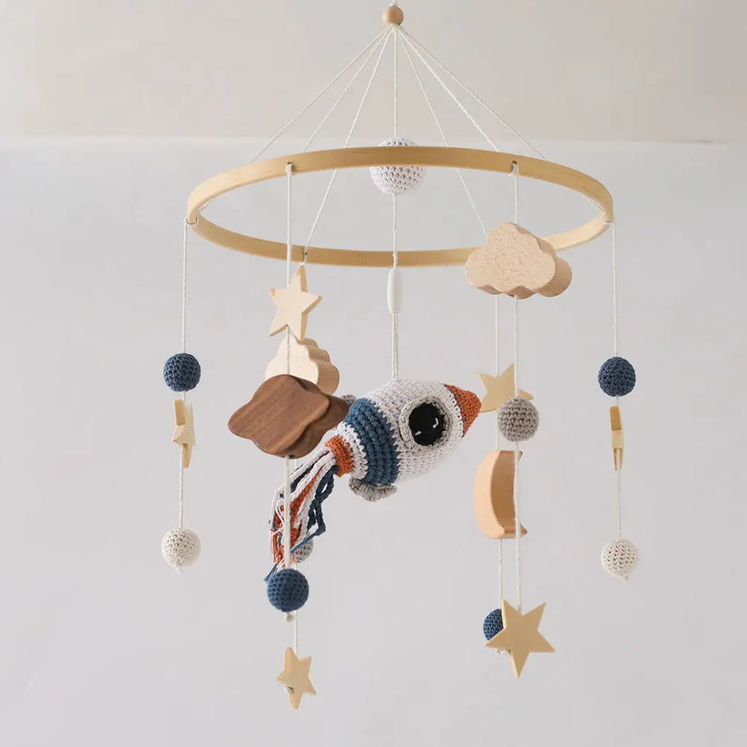 Móvil Musical  Flying Rocket