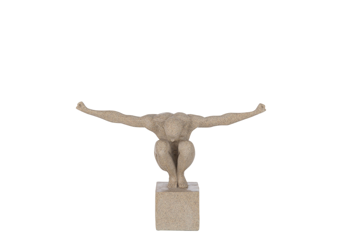 Escultura de Hombre