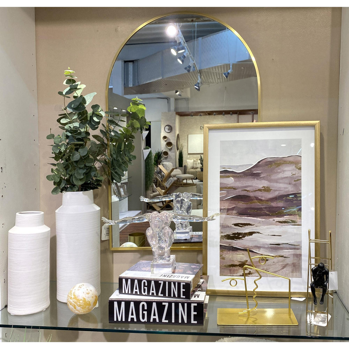 Escultura Atleta decorativa