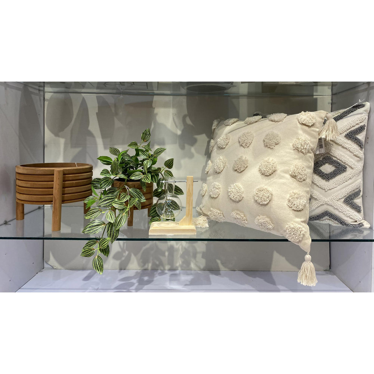 Planta Artificial con pote