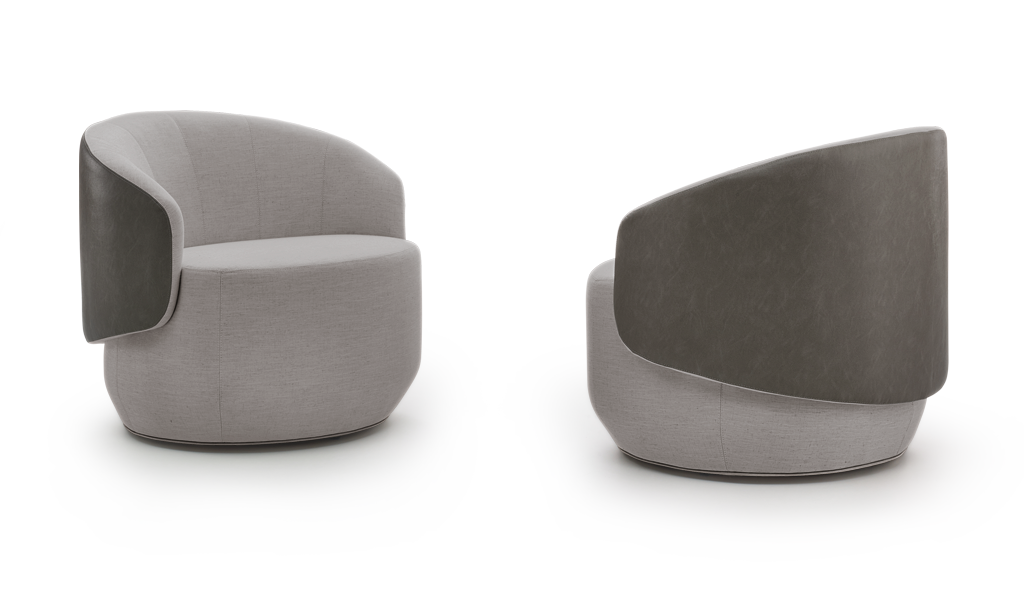 Poltrona Giratoria Ananda