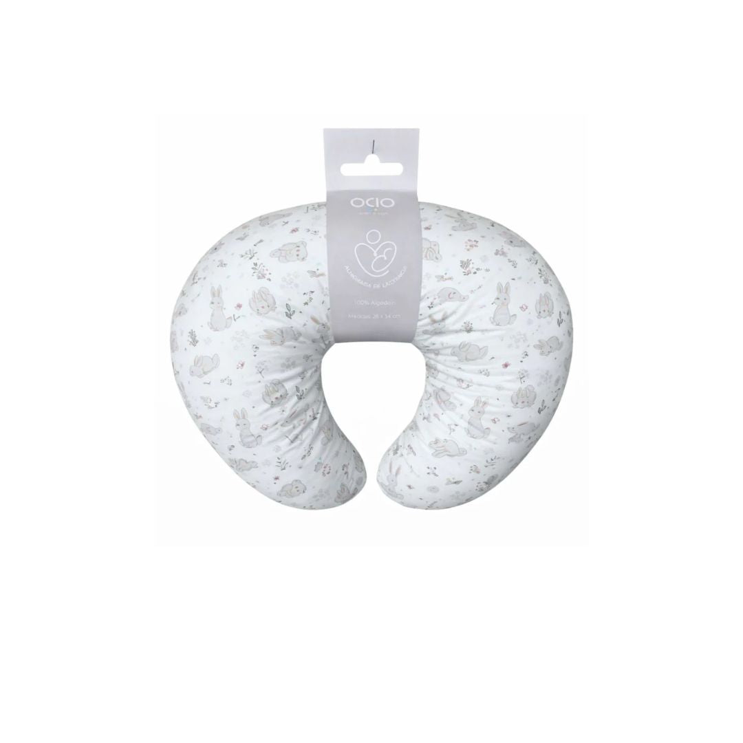 Almohada de Lactancia Beige Bunnies