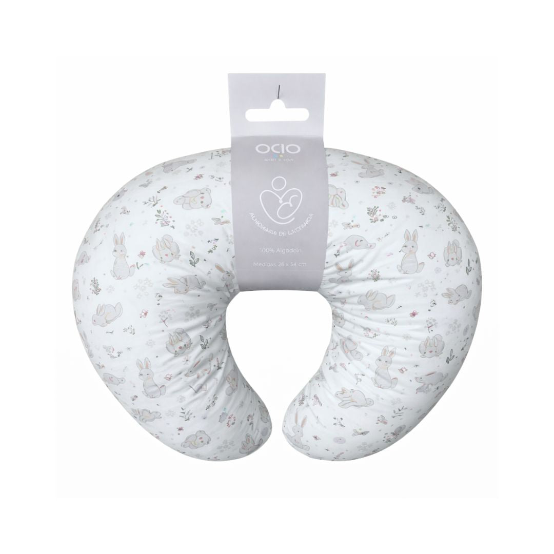 Almohada de Lactancia Beige Bunnies