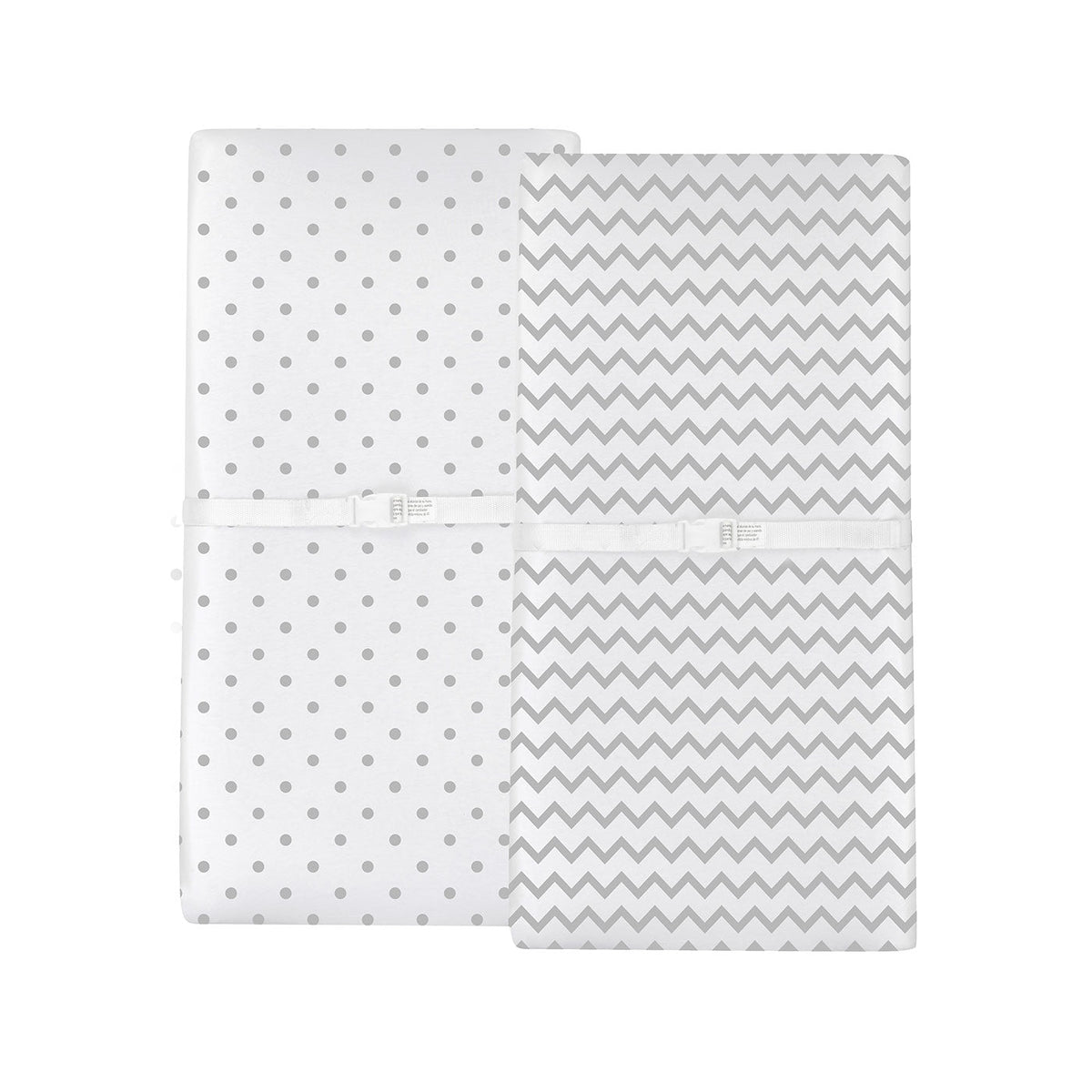 Funda para Cambiador Impermeable Chevron y Polka Puntos Set/2