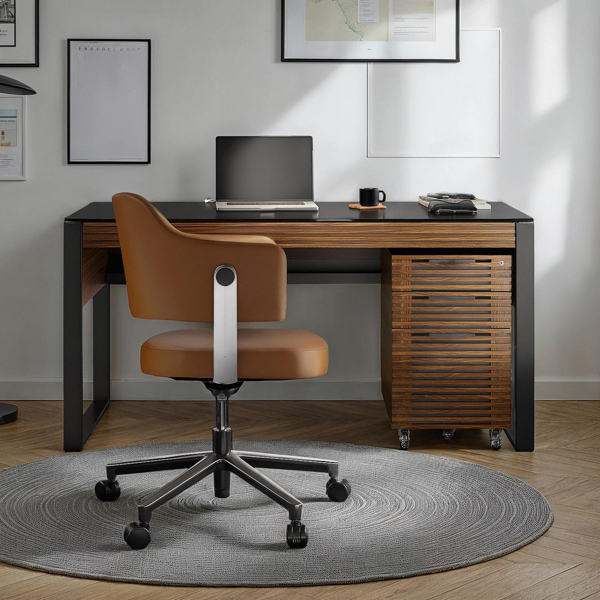 Silla de oficina Circa Saddle