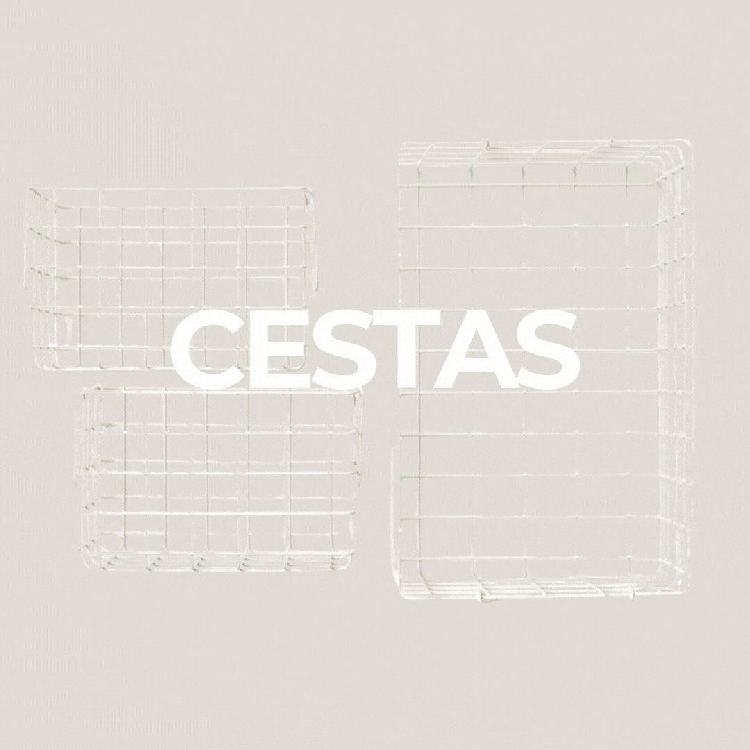 Cestas de Metal Set/3