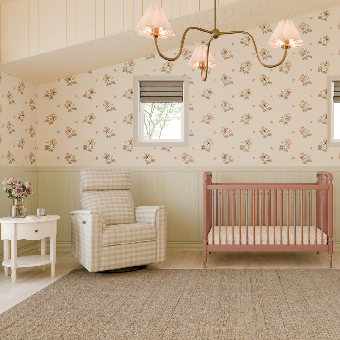 Cuna Liberty Dusty Rose