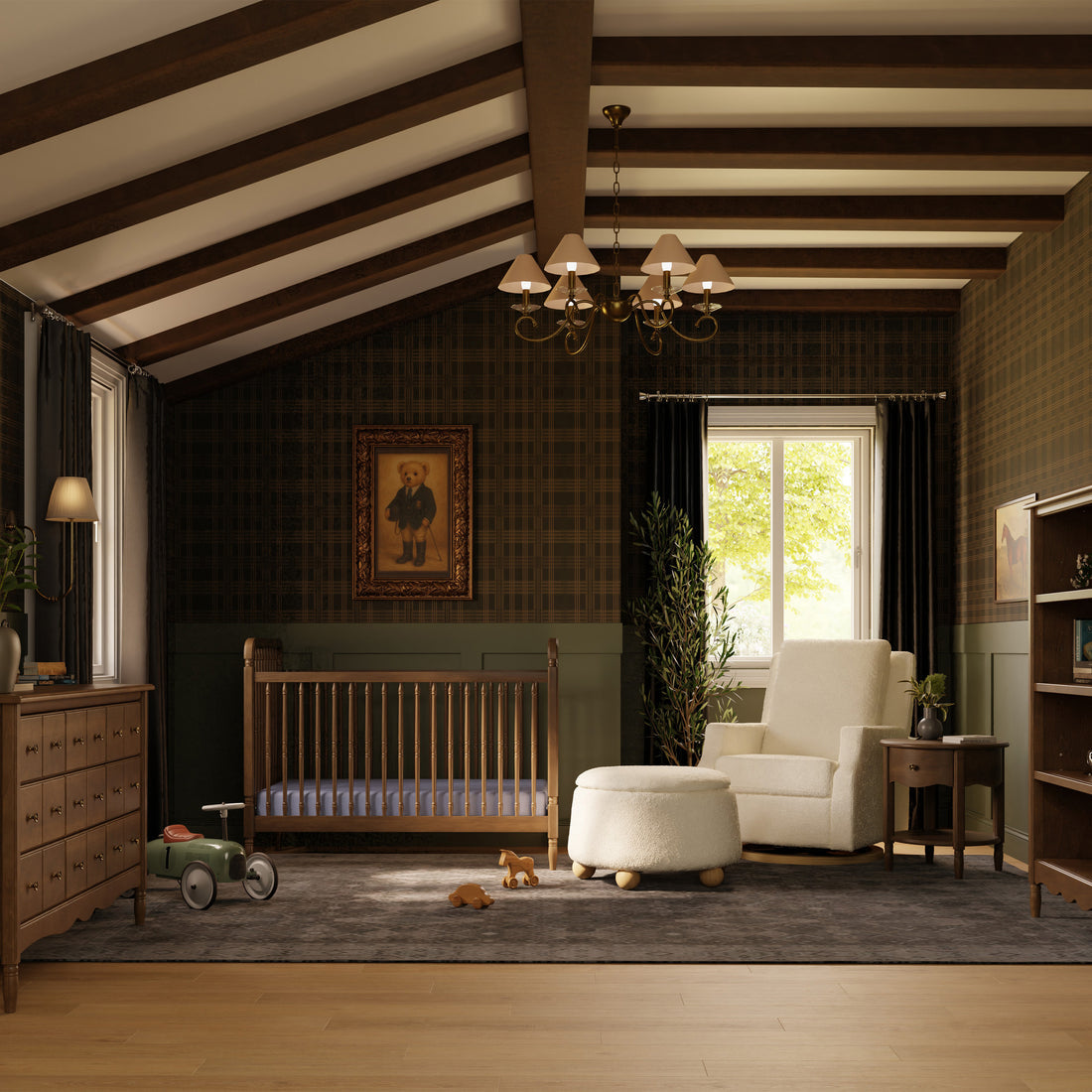 Cuna Liberty Natural Walnut