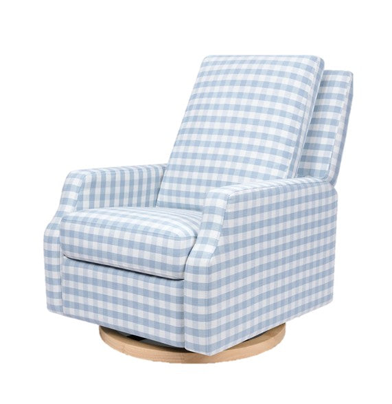 Mecedora Crewe Blue Gingham