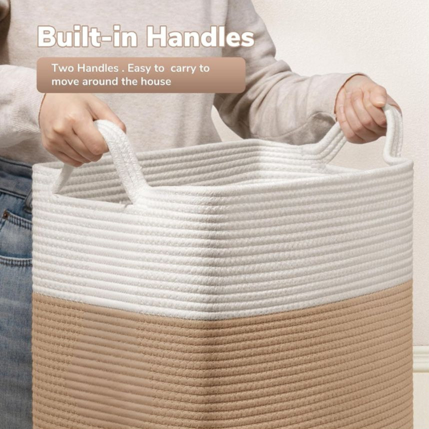 Cesta Cuadrada c/mango