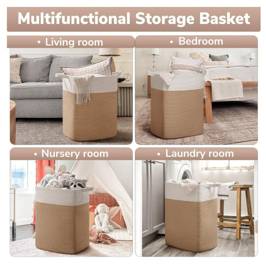 Cesta Cuadrada c/mango