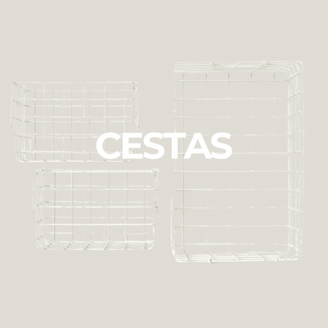 Cestas de Metal Set/3