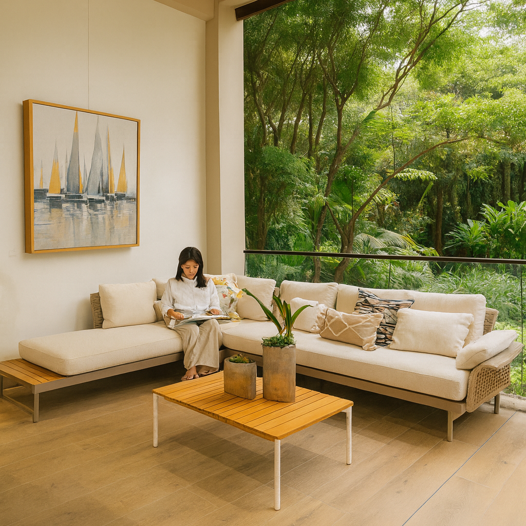 Sofá Seccional Exterior Oliver