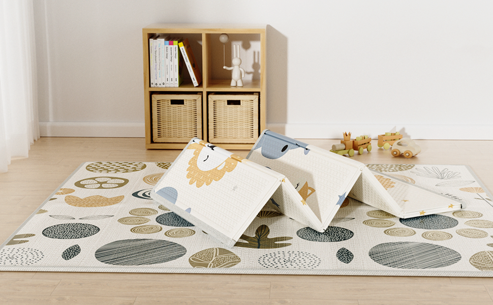 Mat de Juego Foldeable y Reversible