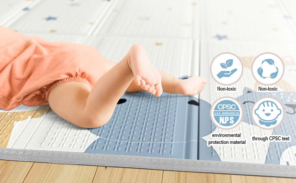 Mat de Juego Foldeable y Reversible