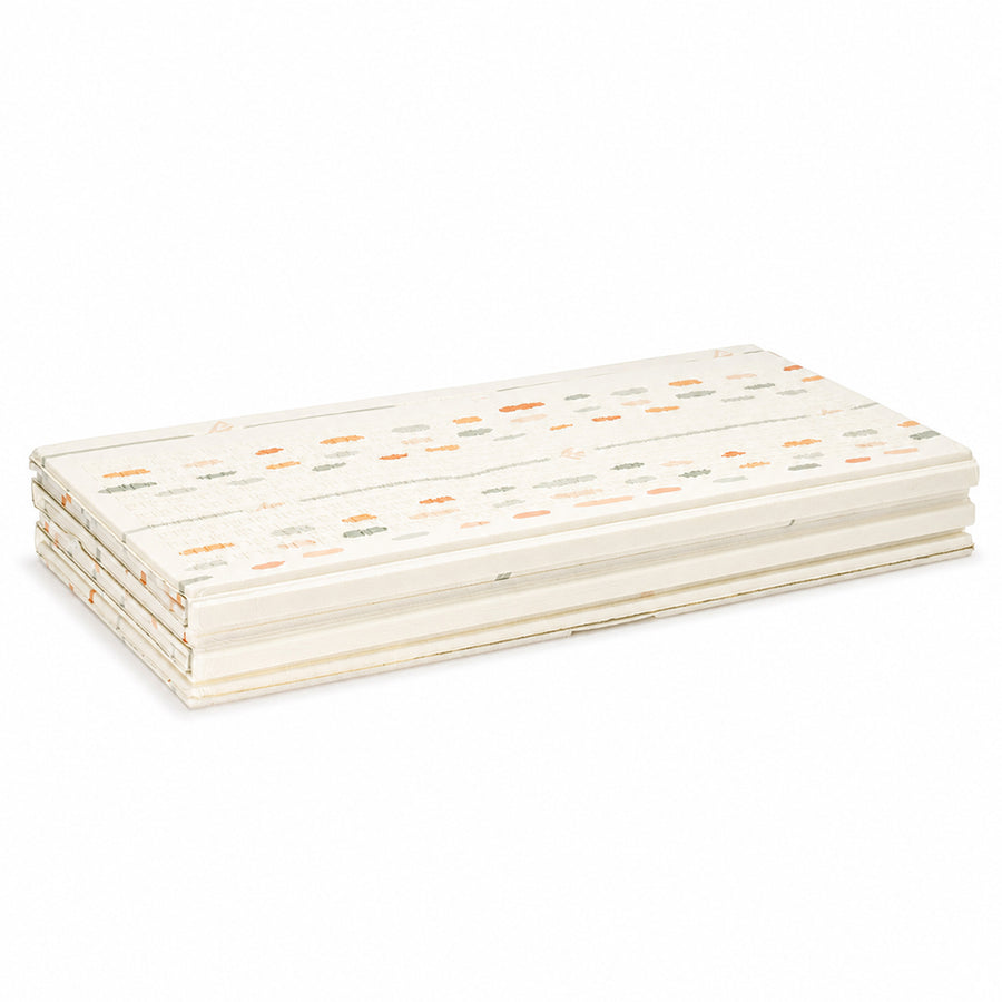 Mat de Juego Plegable y Reversible hojas