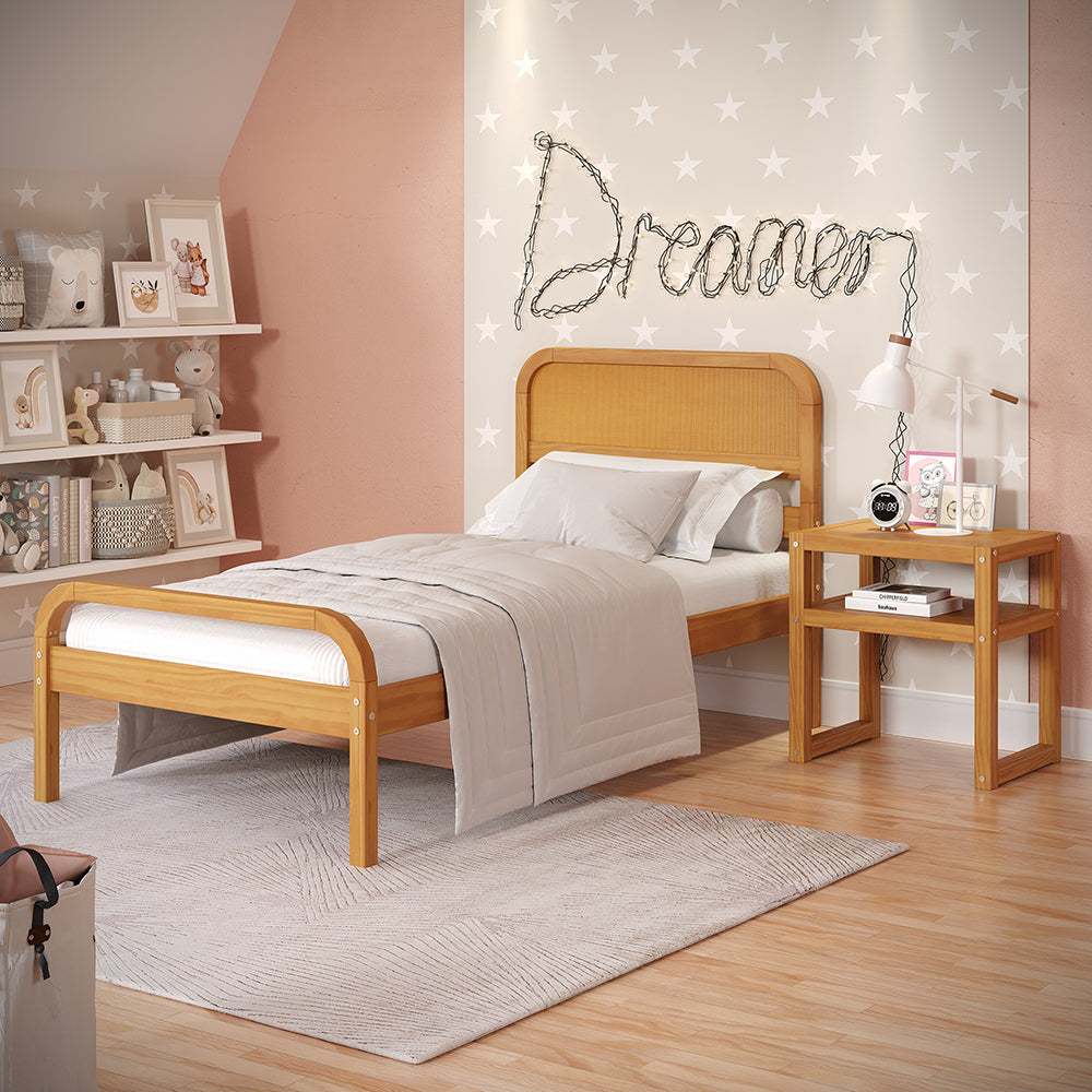 Cama Rattan Twin