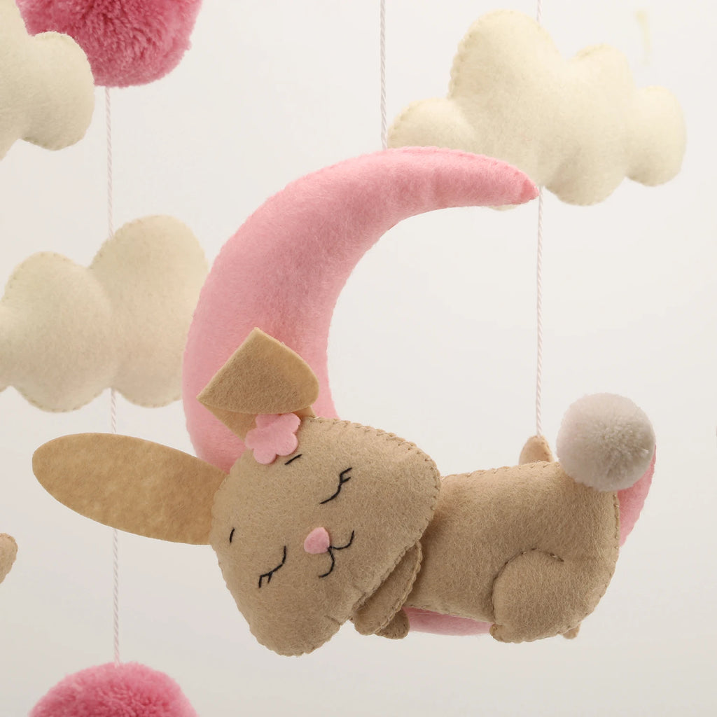 Móvil Musical Sleepy Bunny