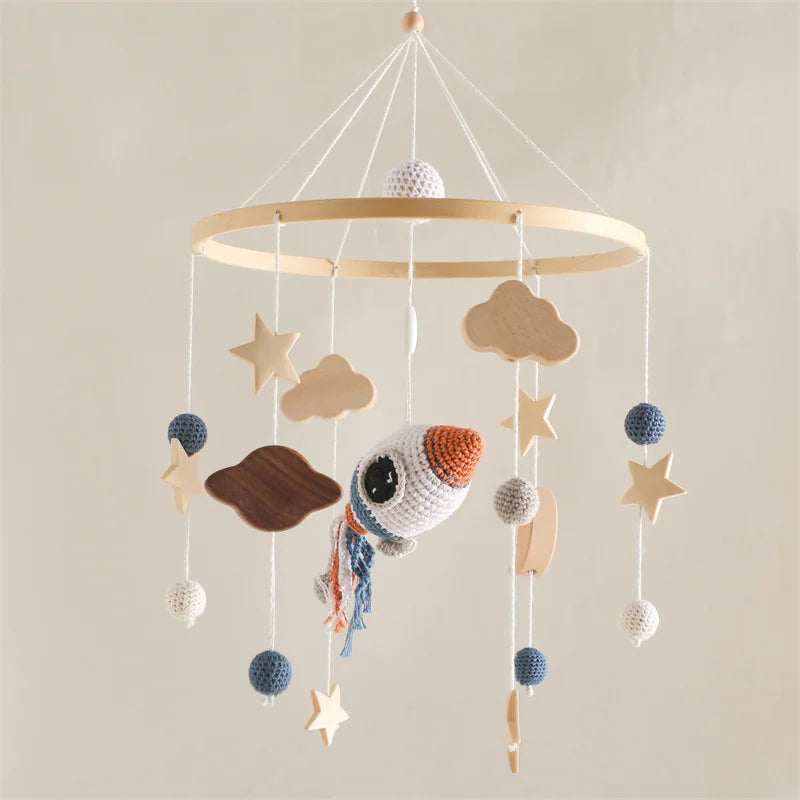 Móvil Musical  Flying Rocket