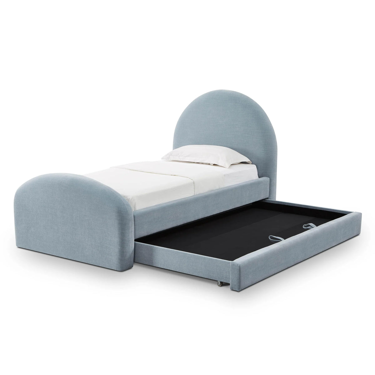 Cama Twin Moon Azul c/Cama auxiliar
