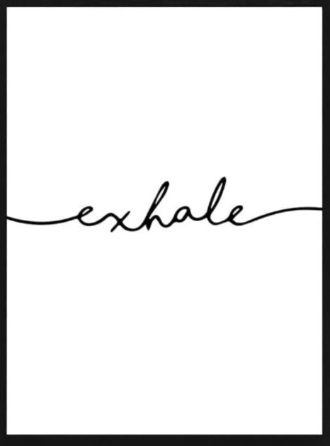 Cuadro Canvas Exhale