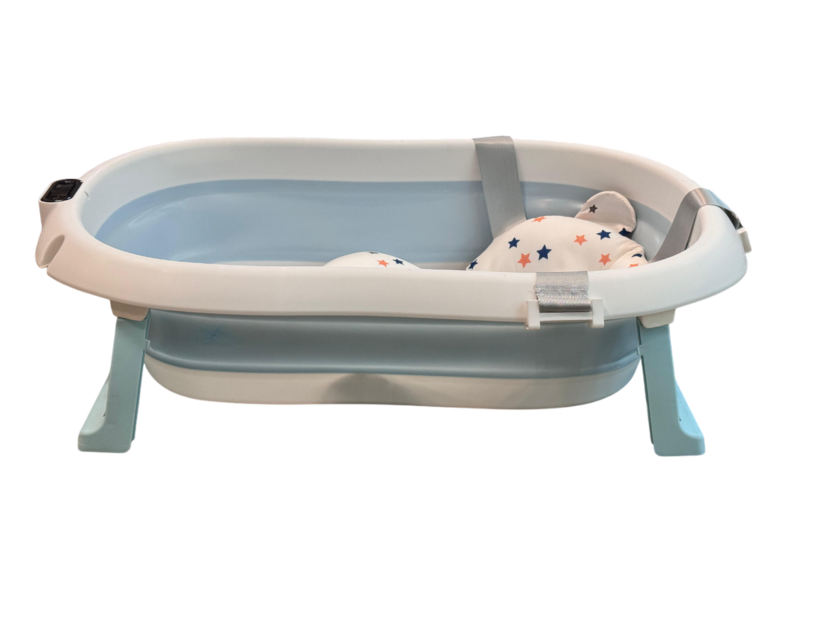 Bañera para Bebé Plegable c/cojín