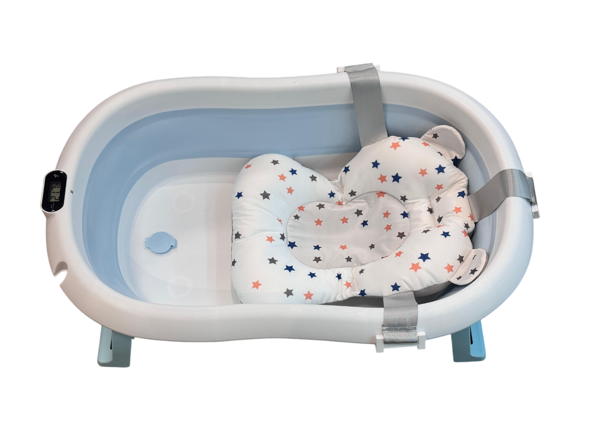 Bañera para Bebé Plegable c/cojín