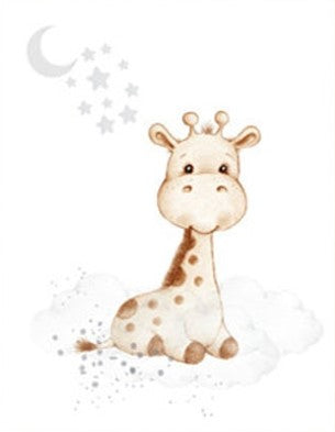 Cuadro Canvas Sitting Giraffe