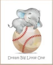 Cuadro Elefante en Beisbol