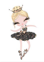 Cuadro Bailarina Traje Negro