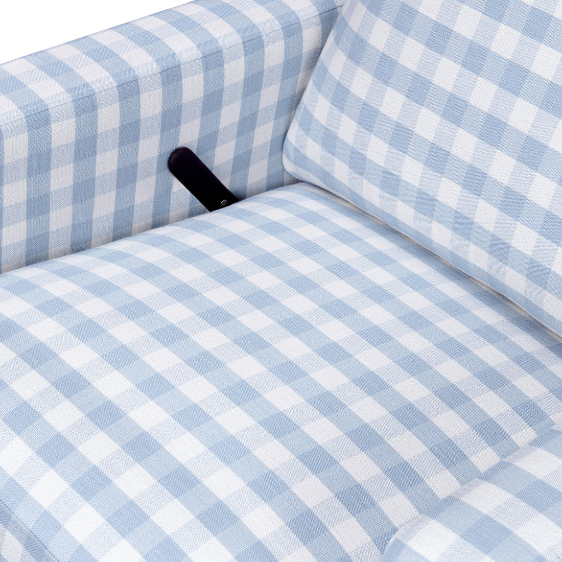 Mecedora Crewe Blue Gingham