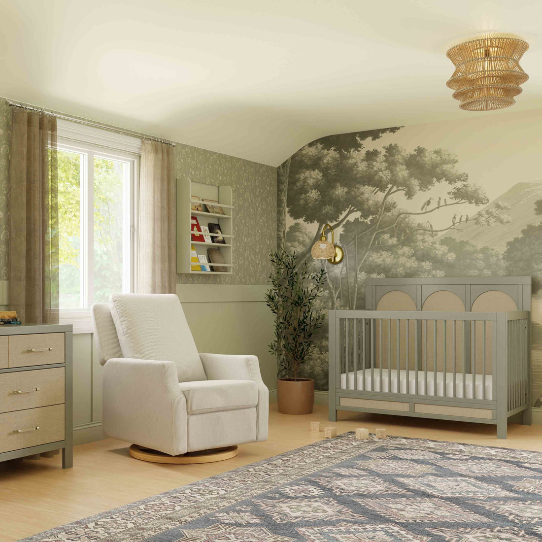 Mecedora Crewe Fog Chatham Stripe