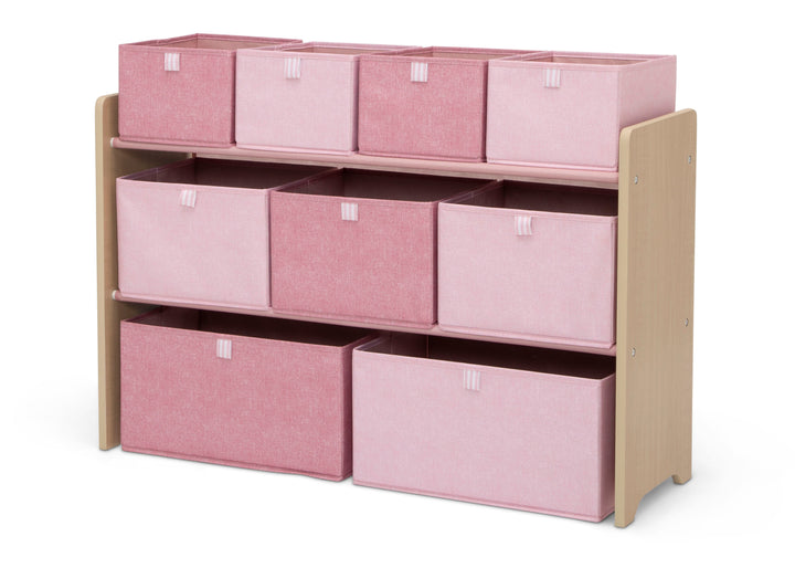 Mueble c/organizador Tela Rosado