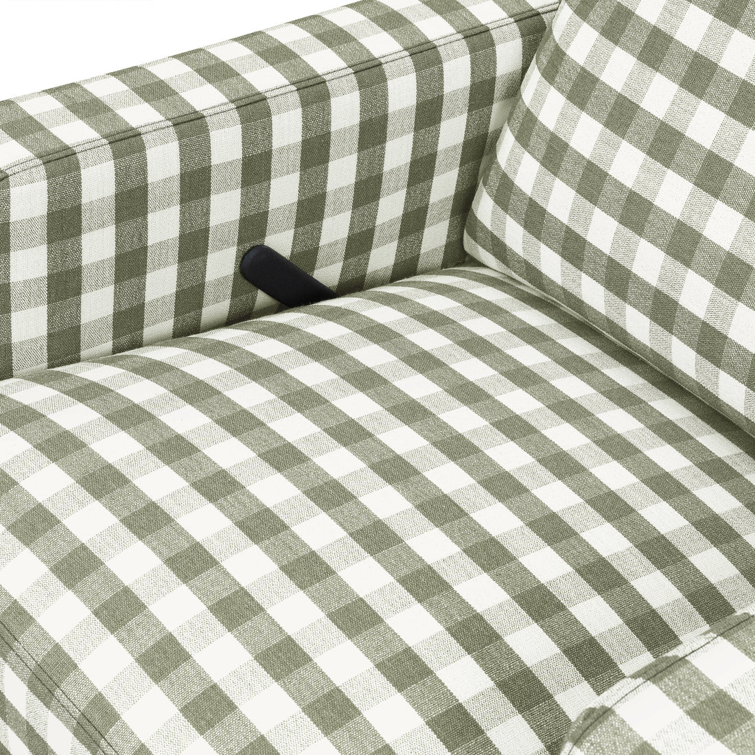 Mecedora Crewe Moss Green Gingham