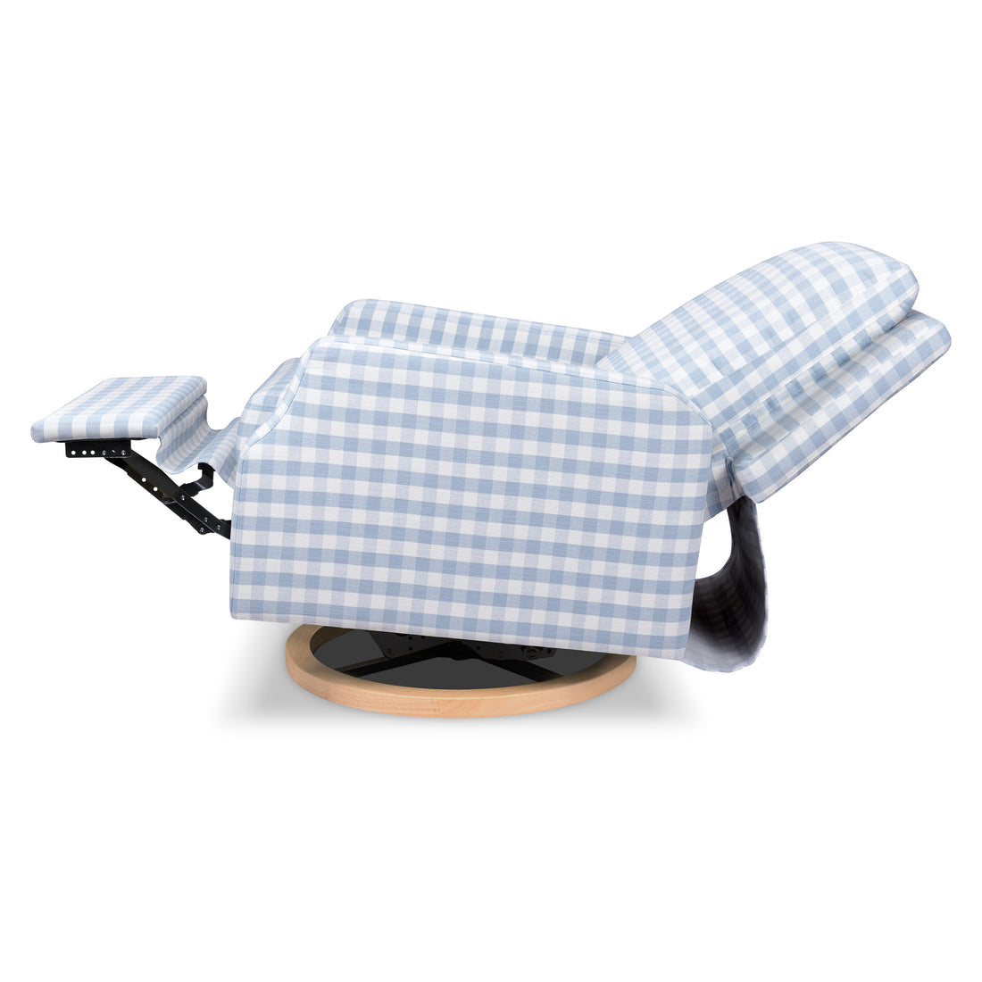 Mecedora Crewe Blue Gingham