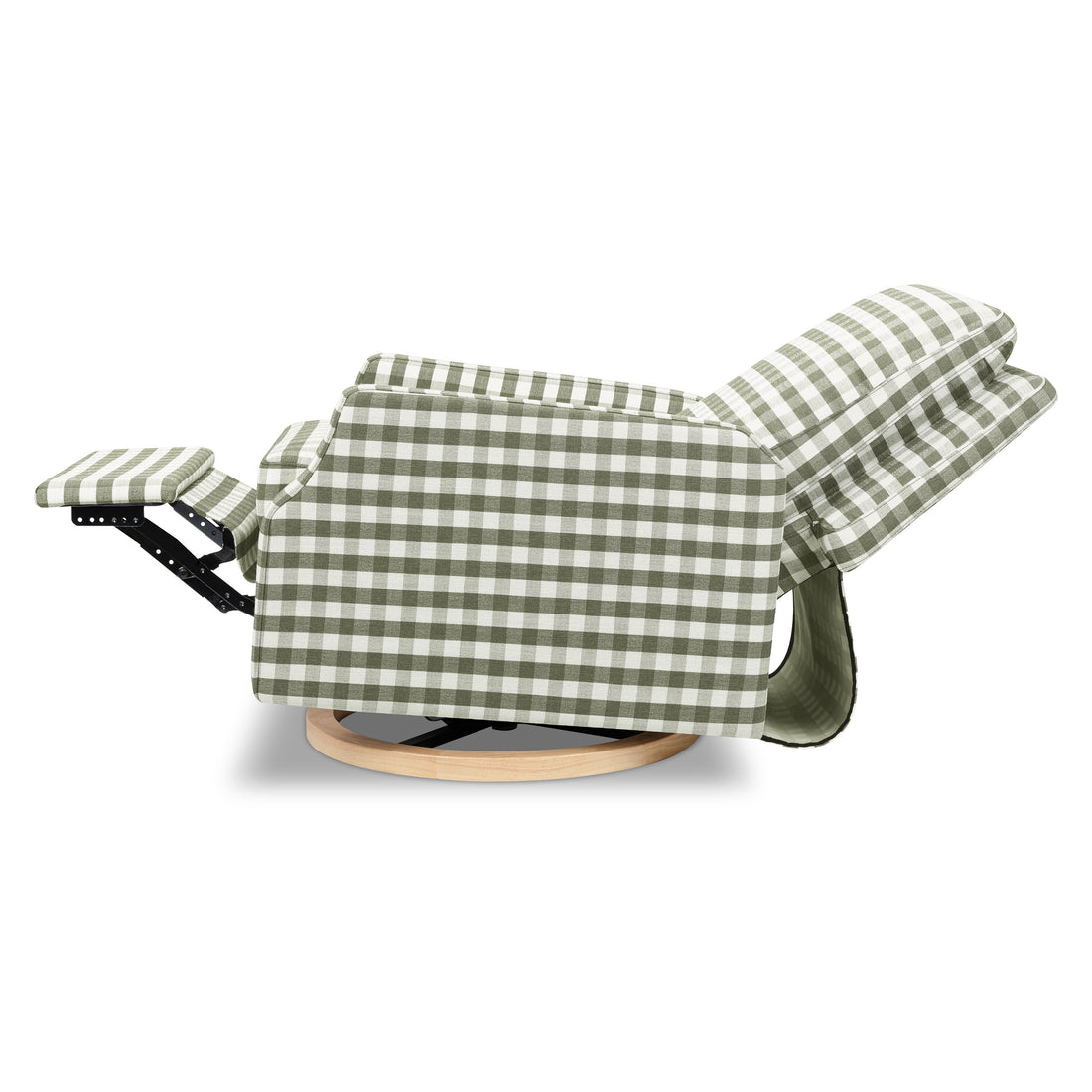 Mecedora Crewe Moss Green Gingham