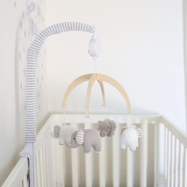 Móvil de Cuna Grey Elephant