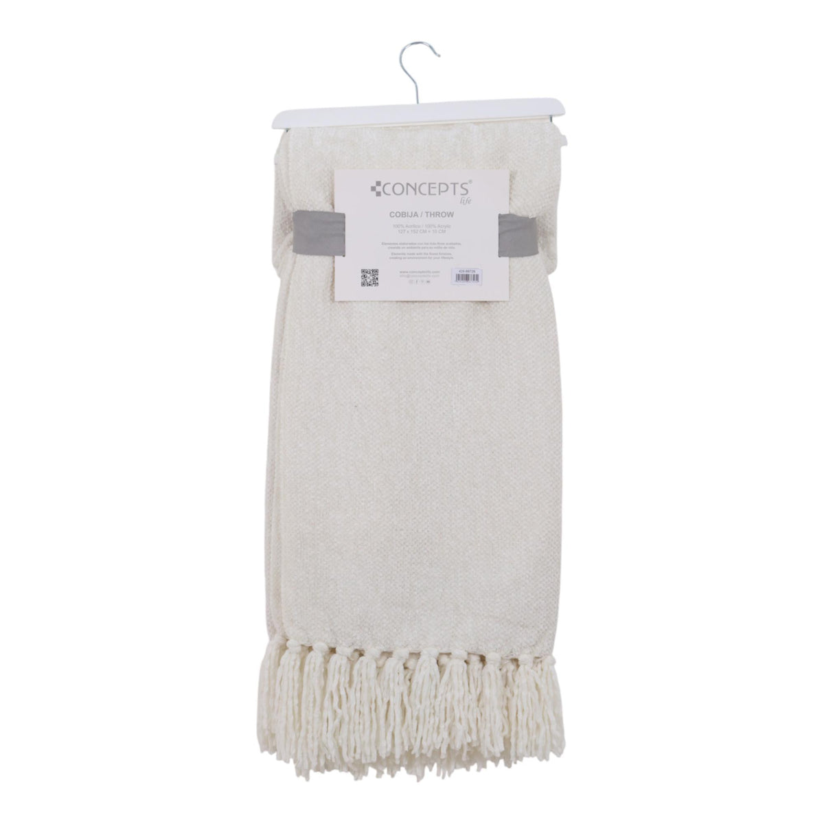 Throw Blanco