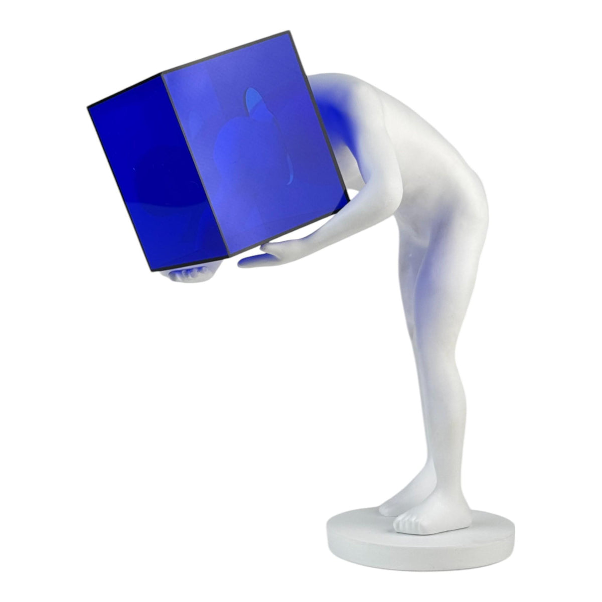 Figura Decorativa Azul