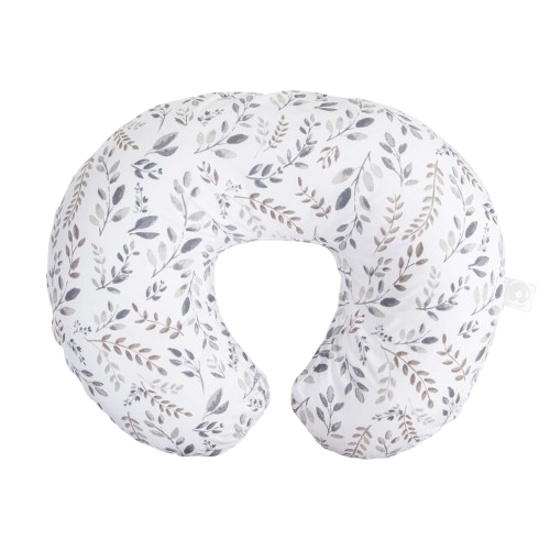 Almohada de Lactancia Gray Taupe Leave