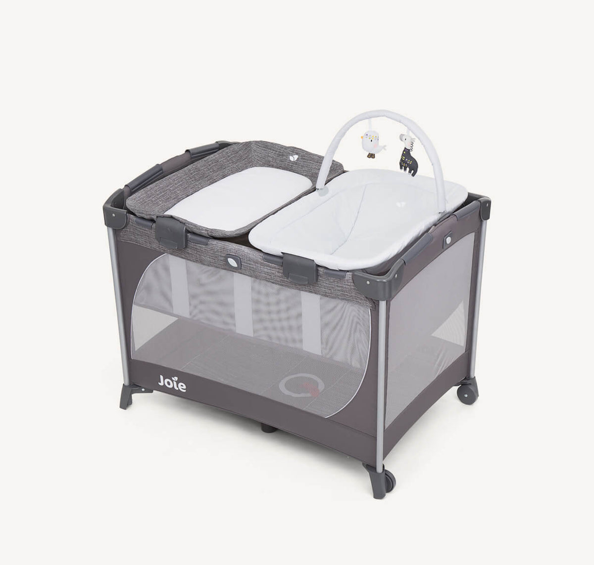 Corral Joie™ Commuter Change and Snooze Linen Grey