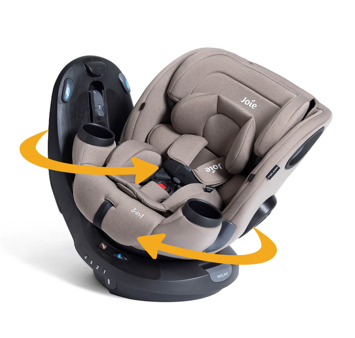 Silla de Carro Carguera Joie™ Matcha Spin SI 3 en 1