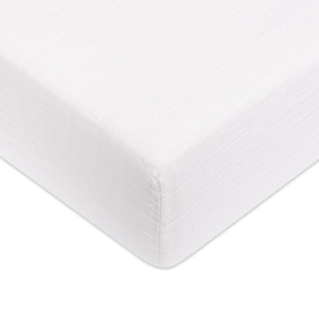 Crib Fitted Sheet- Blanca