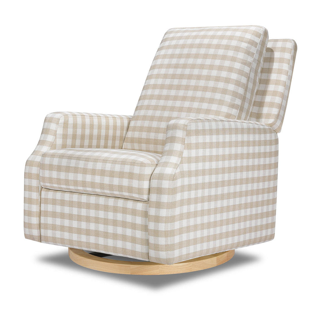 Mecedora Crewe Tan Gingham