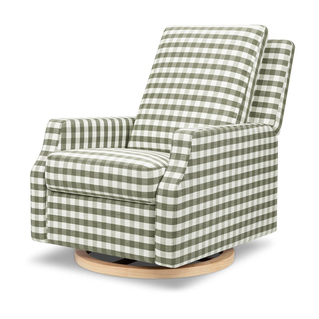 Mecedora Crewe Moss Green Gingham